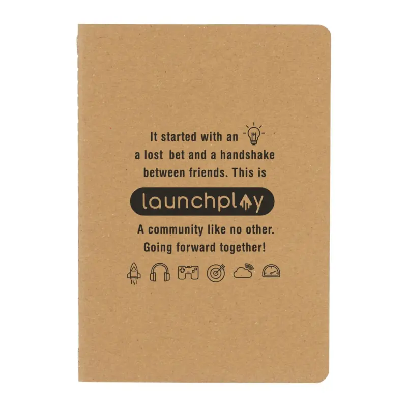 5" x 7" FSC® mix recycled pocket notebook