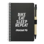 4" x 6" FSC® mix pocket spiral notebook with pen