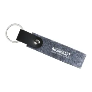 the goods recycled felt keychain