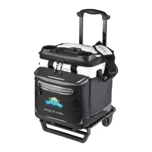 arctic zone® titan deep freeze® rolling cooler with cold block™