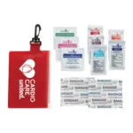 on the go 12 piece first aid pack