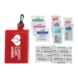 on the go 12 piece first aid pack