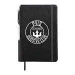 6" x 8.5" FSC® mix viola bound notebook with pen