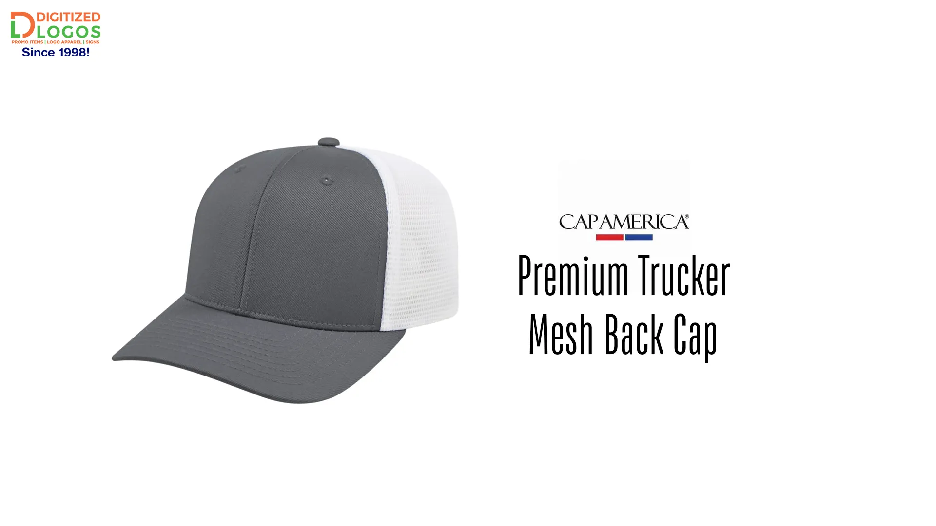 cap america premium trucker mesh back cap