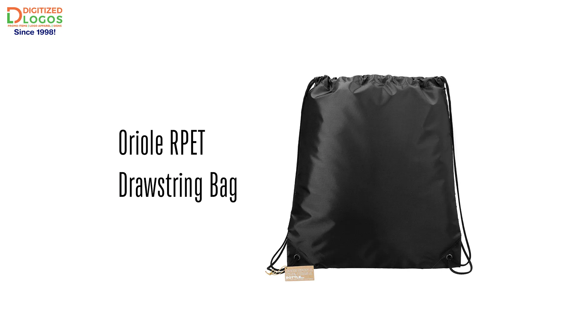 oriole rpet drawstring bag