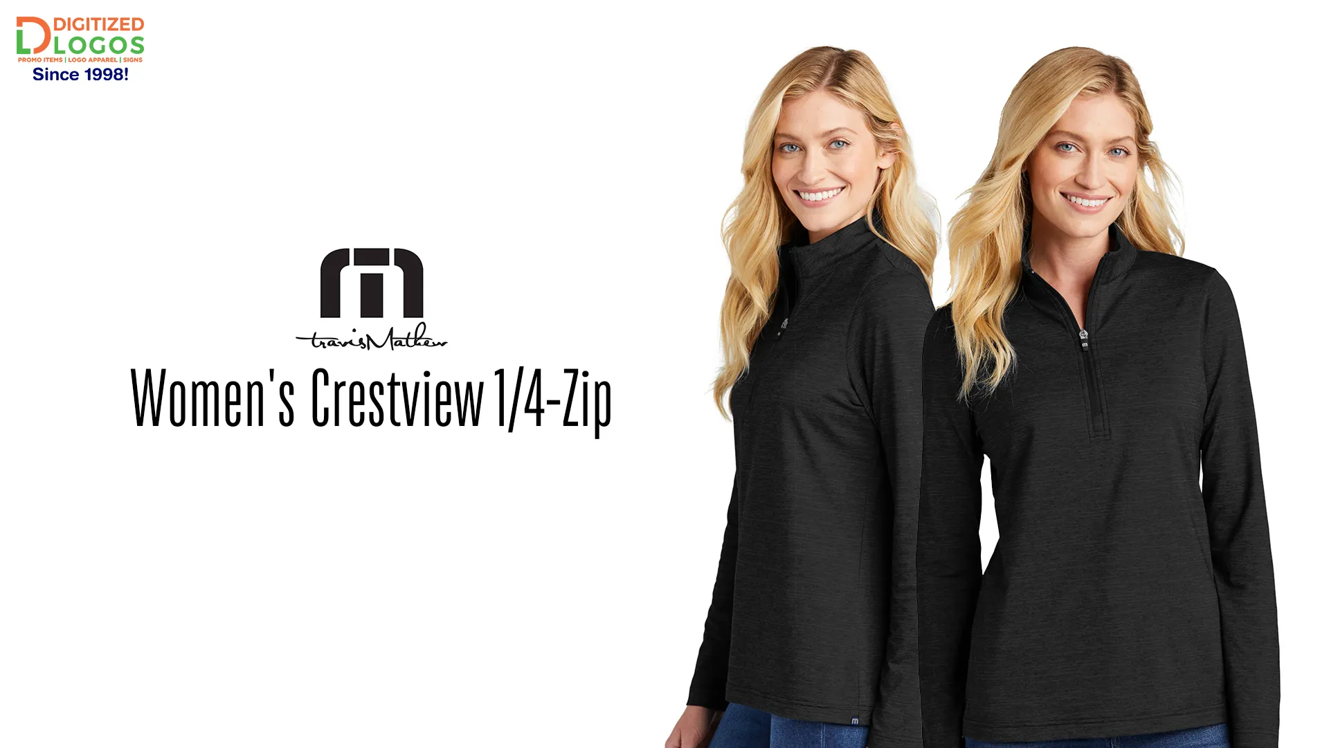 travismathew® ladies crestview 1 4 zip sweater