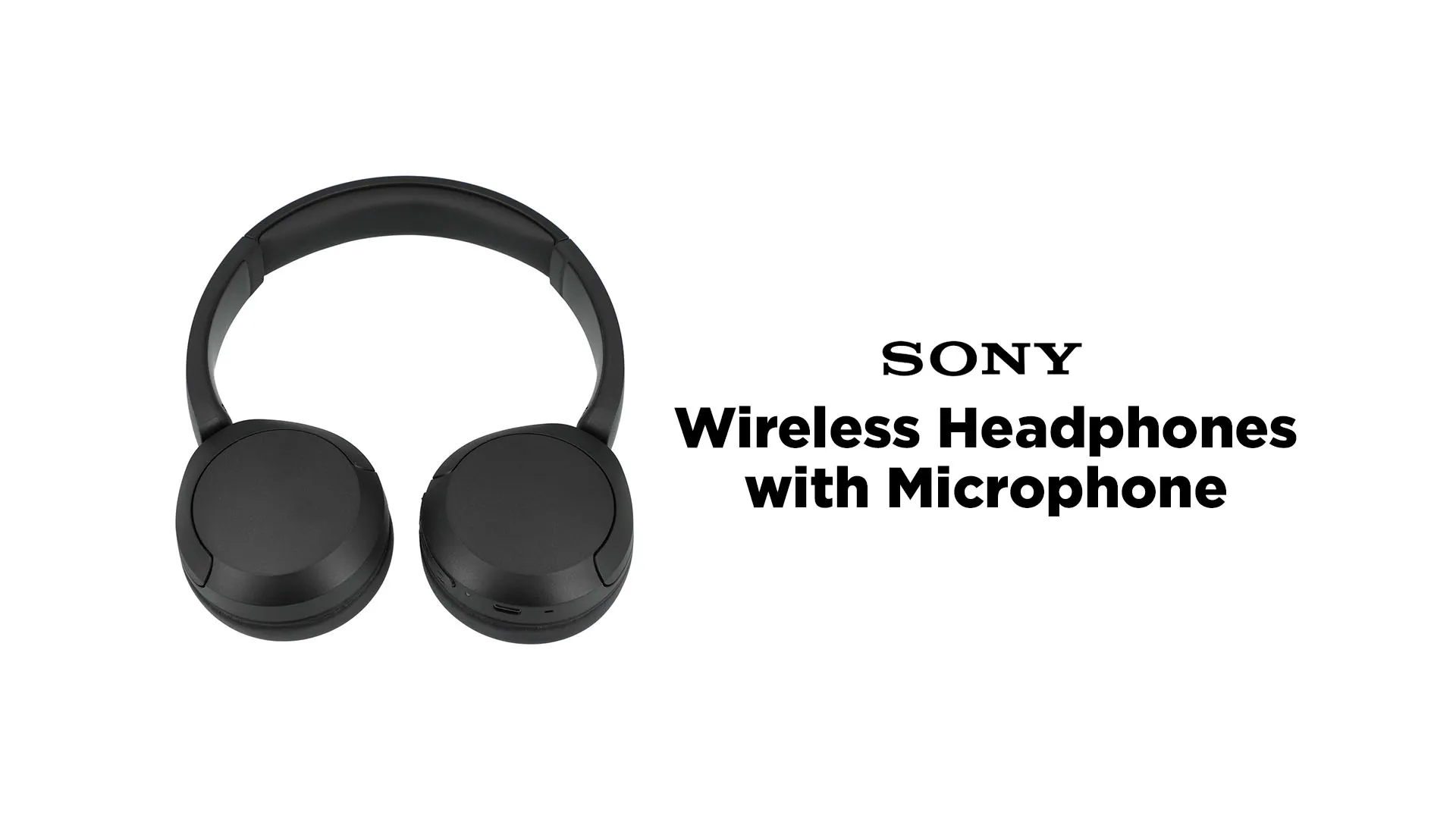 sony wireless headphones with microphone