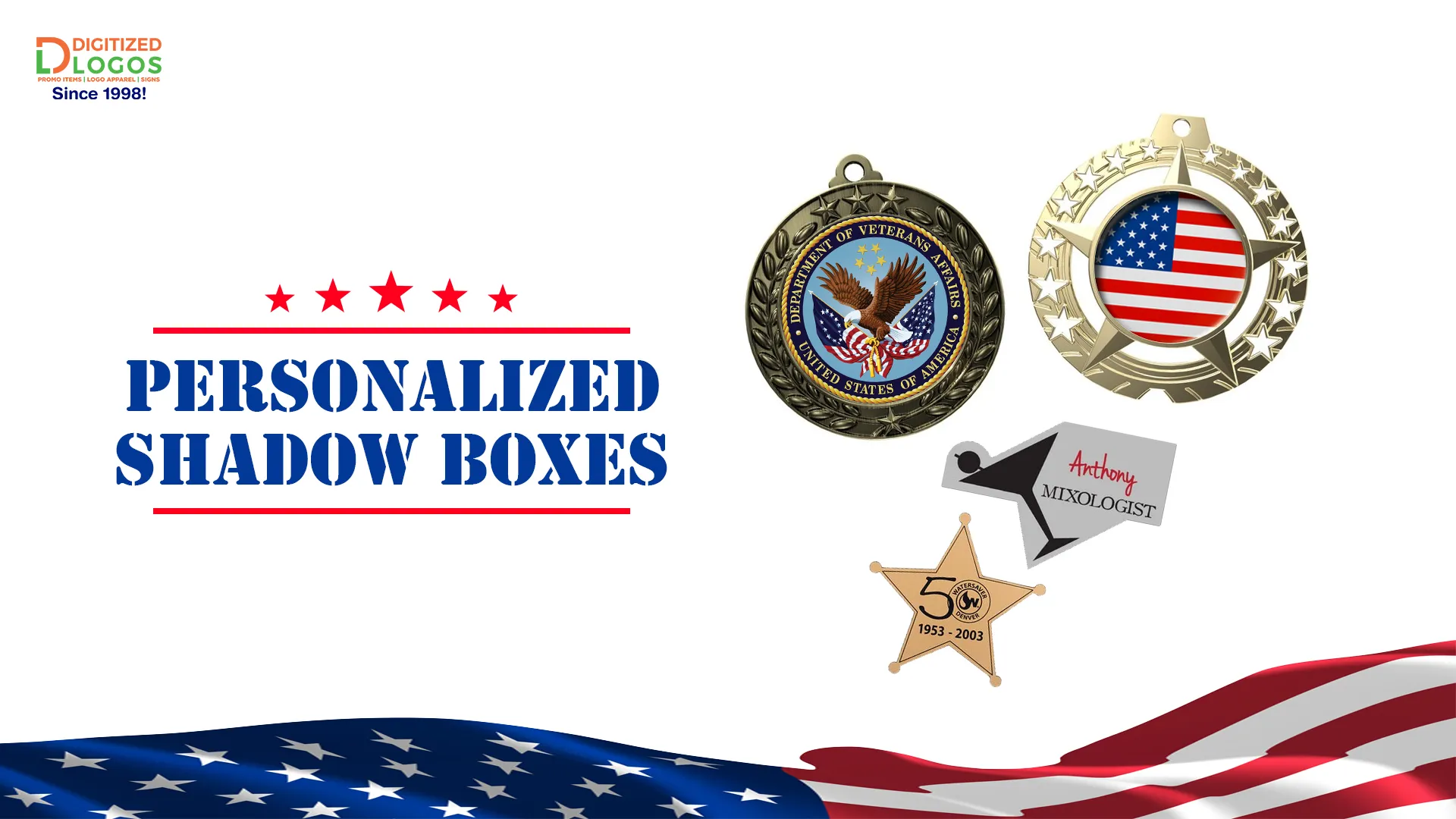 personalized shadow boxes