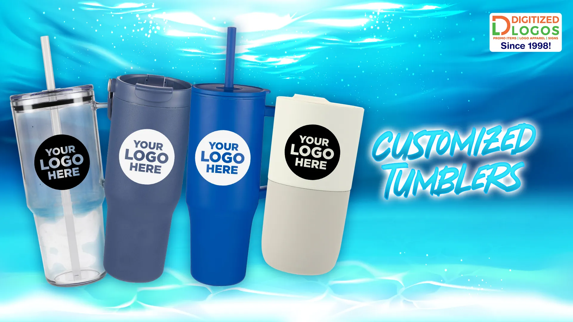 Custom Tumblers and Insulated Drinkware