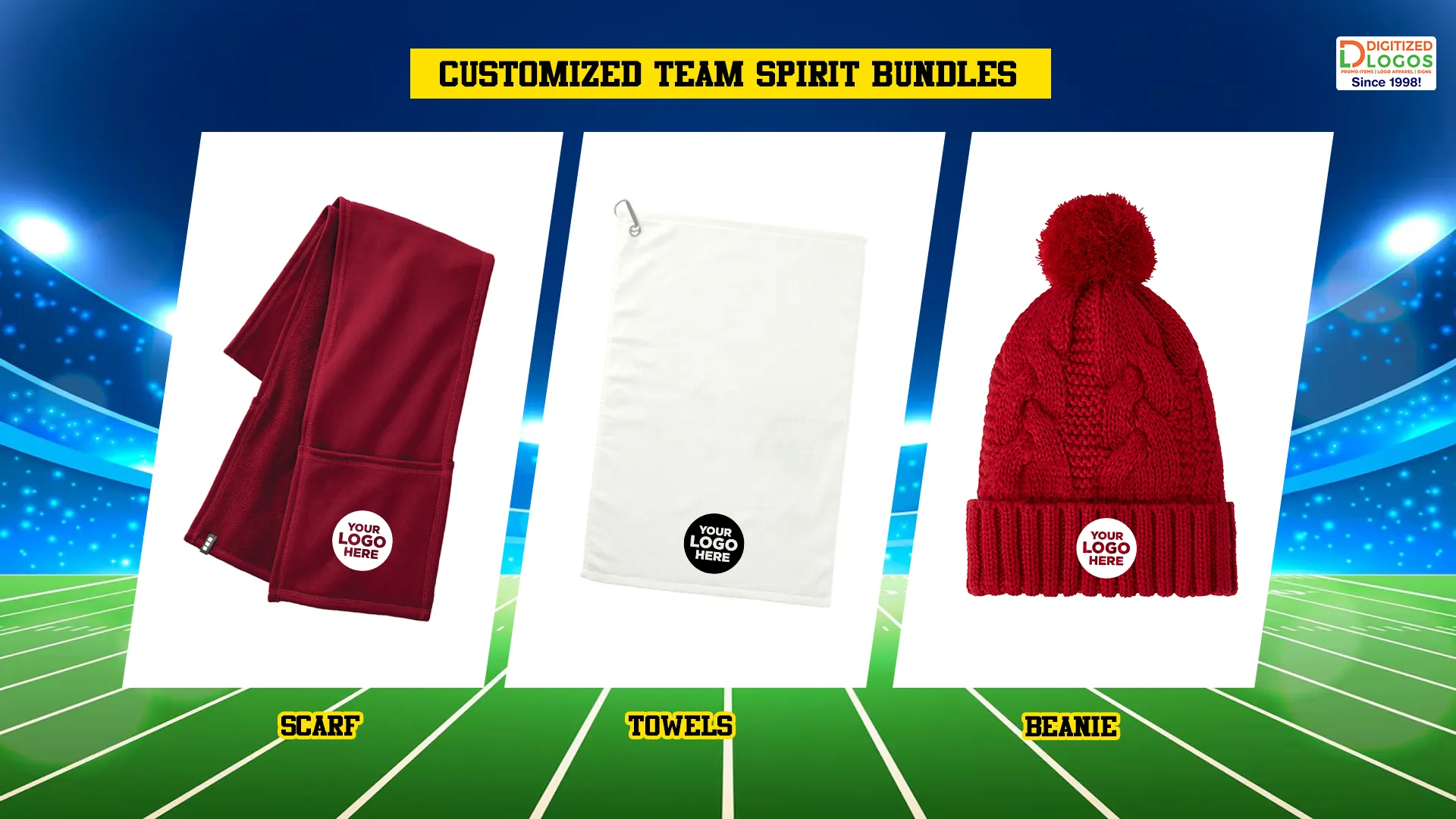 customized team spirit bundles