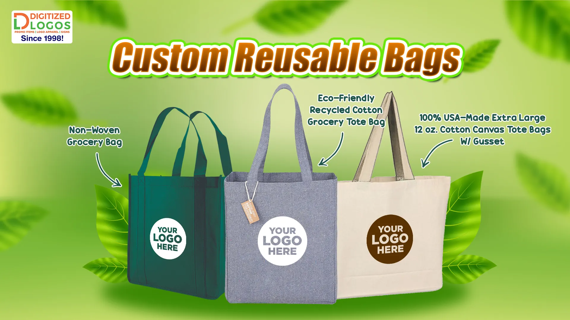 Custom Reusable Bags