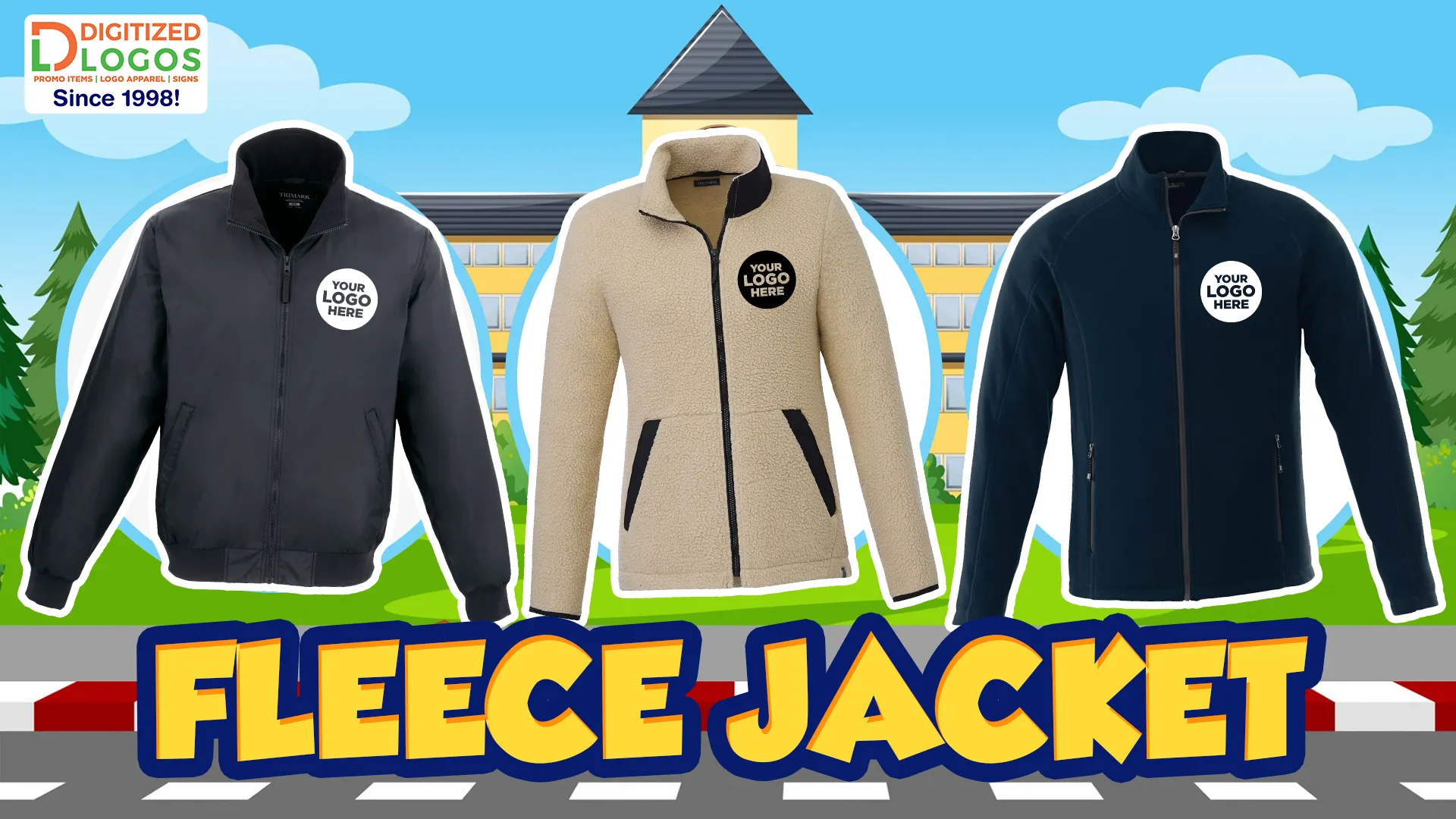 Fleece jacket, the perfect bus driver appreciation gift idea to keep drivers warm during their shifts