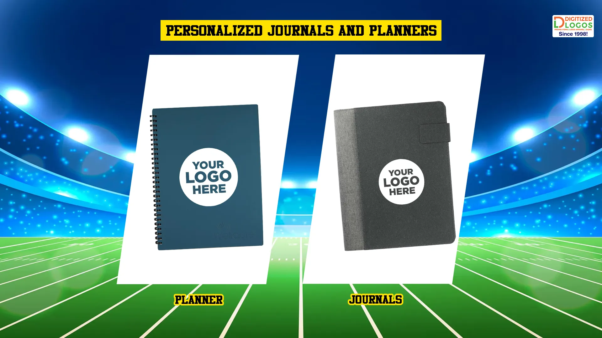 personalized journals and planners