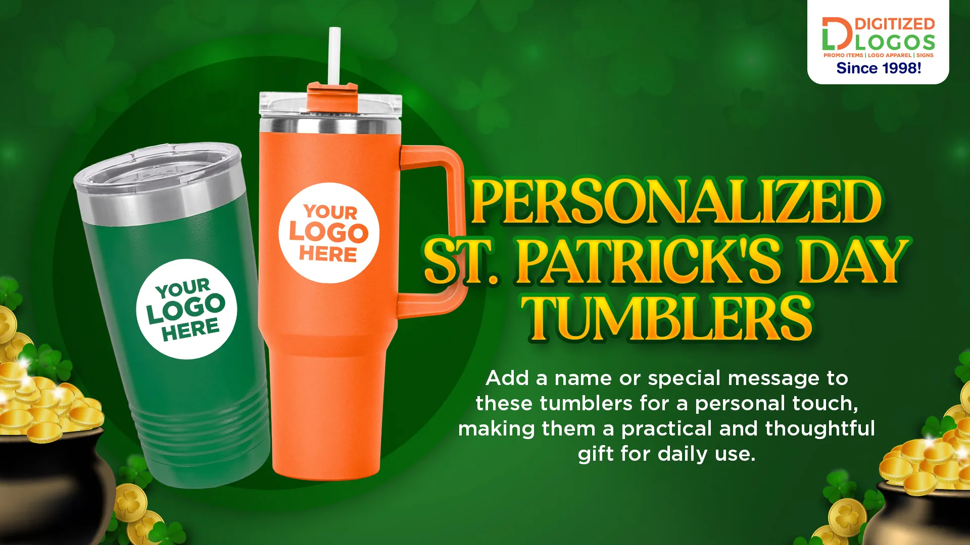 St. Patrick's Day Tumblers 