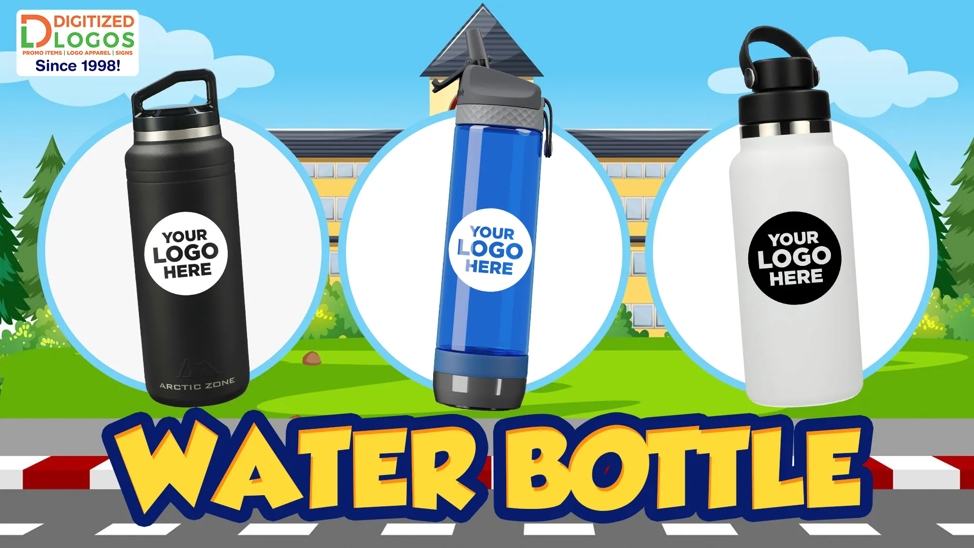 Water bottle, a perfect gift for bus driver appreciation day 2025 to help keep drivers hydrated on the go.