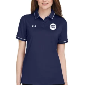 Under Armour Ladies' Tipped Teams Performance Polo