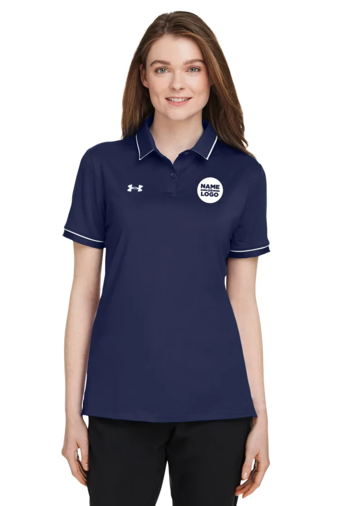 Under Armour Ladies' Tipped Teams Performance Polo