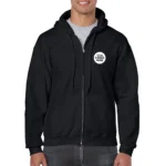 Gildan Adult Full Zip Hooded Sweatshirt