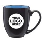 16 oz. Bistro Two-Tone Ceramic Custom Mugs