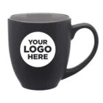 16 oz. Bistro Two-Tone Ceramic Custom Mugs