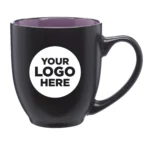16 oz. Bistro Two-Tone Ceramic Custom Mugs