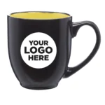 16 oz. Bistro Two-Tone Ceramic Custom Mugs