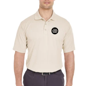 UltraClub Men's Cool & Dry Mesh Piqué Polo Shirts