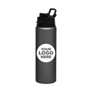 25 oz. Aluminum Water Bottle with Snap Lid