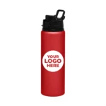 25 oz. Aluminum Water Bottle with Snap Lid
