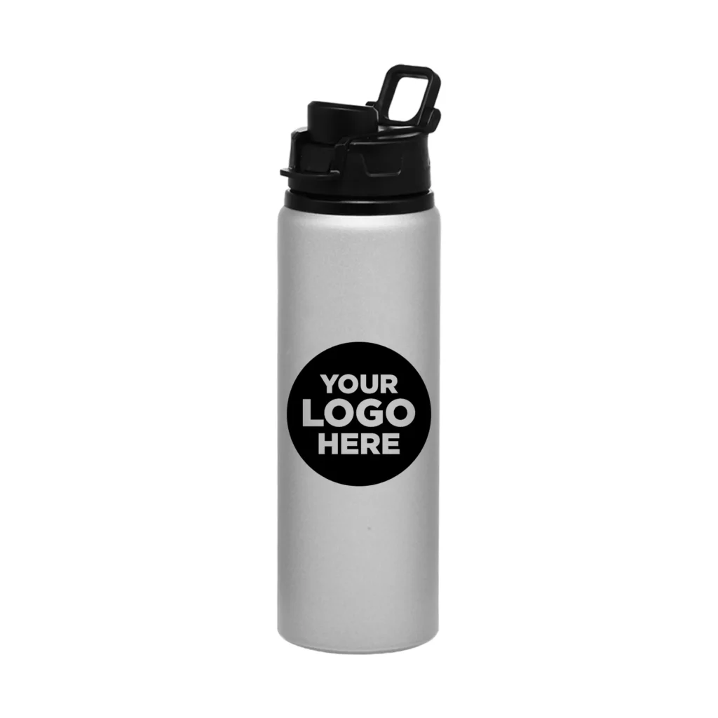 25 oz. Aluminum Water Bottle with Snap Lid