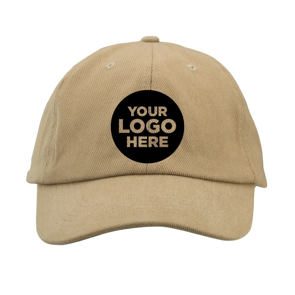 6-Panel Unconstructed Brushed Cotton Cap