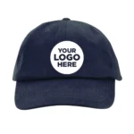 6-Panel Unconstructed Brushed Cotton Cap