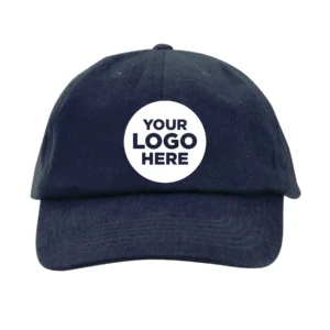 6-Panel Unconstructed Brushed Cotton Cap