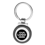 Color Accent Metal Keychains