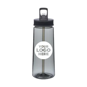 22 oz. Sports Water Bottles with Straw 