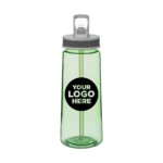 22 oz. Sports Water Bottles with Straw 