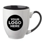 16 oz. Miami Two-Tone Personalized Bistro Mugs