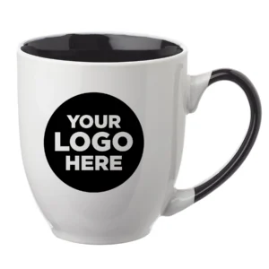 16 oz. Miami Two-Tone Personalized Bistro Mugs