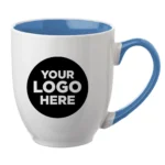 16 oz. Miami Two-Tone Personalized Bistro Mugs