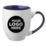 16 oz. Miami Two-Tone Personalized Bistro Mugs