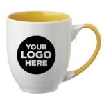 16 oz. Miami Two-Tone Personalized Bistro Mugs