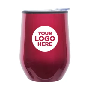 12 oz. Shelby Stemless Wine Glasses with Lid