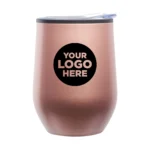 12 oz. Shelby Stemless Wine Glasses with Lid