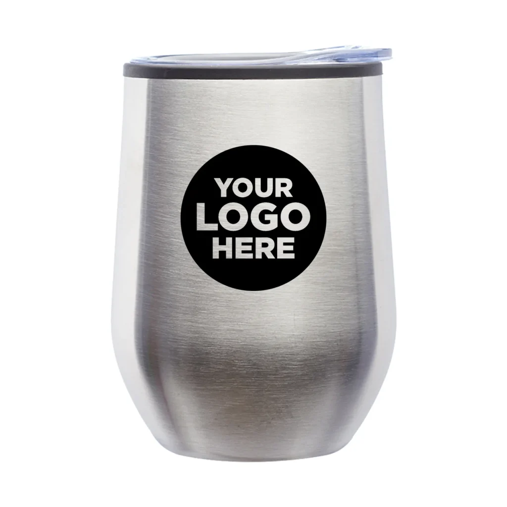 12 oz. Shelby Stemless Wine Glasses with Lid