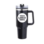 40 oz. Hugo Plastic Interior Stainless Steel Travel Mug