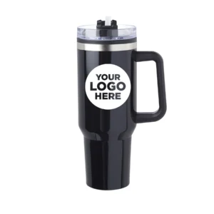 40 oz. Hugo Plastic Interior Stainless Steel Travel Mug