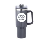 40 oz. Hugo Plastic Interior Stainless Steel Travel Mug