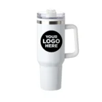 40 oz. Hugo Plastic Interior Stainless Steel Travel Mug