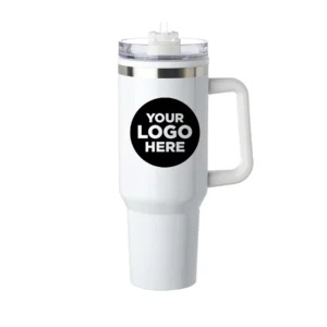40 oz. Hugo Plastic Interior Stainless Steel Travel Mug