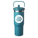 30 oz. Bronx Stainless Travel Mug with Carrying Handle